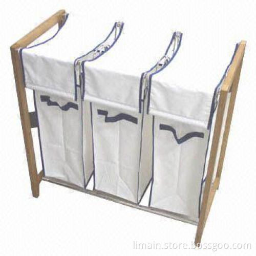 Laundry Bag, Available in Black Color and Can be Customized, Sized 28 3/4 x 14 x 27 3/4-inch